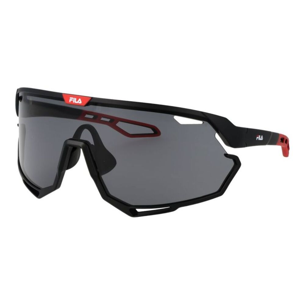 Fila Black Plastic Men's Sunglasses